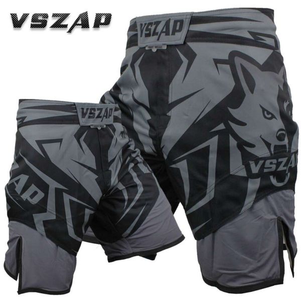 VSZAP Boxe Lotta per Uomo Sotf Muay Thai Sport Trunks Grappling Sanda Kickboxing Pantaloni Boxe MMA Pantaloncini