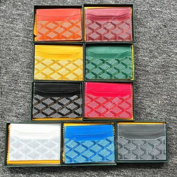 Designer carteira de qualidade porta-cartões porta-moedas com caixa porta-cartões masculinos femininos atacado bolsa chave popular luxo meninas porta-passaporte carteiras de couro genuíno