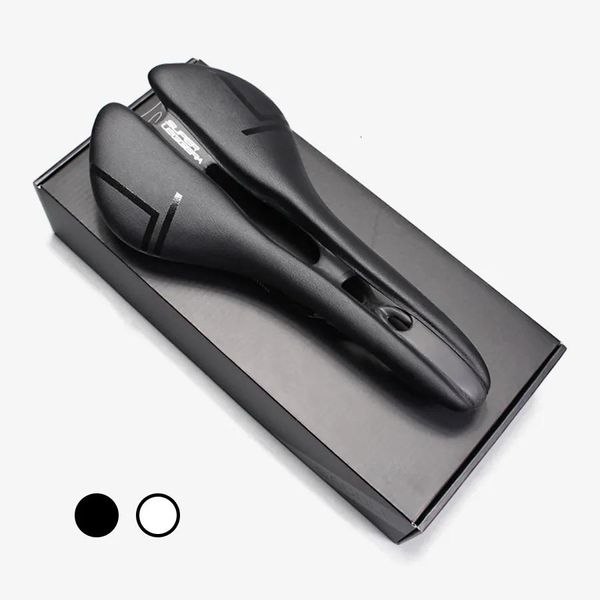 Selle Selle per bici Sella ultraleggera Selle Full Carbon Sella da uomo Wave Sella per bici da strada Bicicletta Vtt Racing Seat Sans Cycling Seat Mat Bike Spar