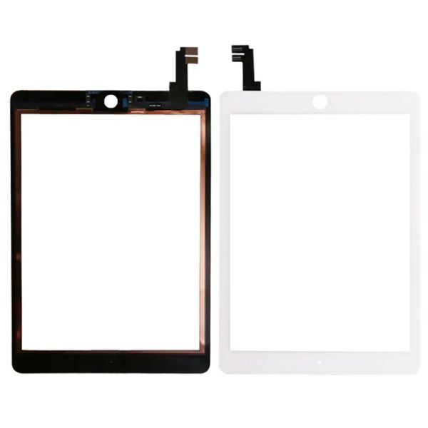 Tela de substituição OEM AAAA para ipad 6 para iPad Air 2 Air2 Touch Screen Digitador de vidro frontal externo painel de vidro ZZ