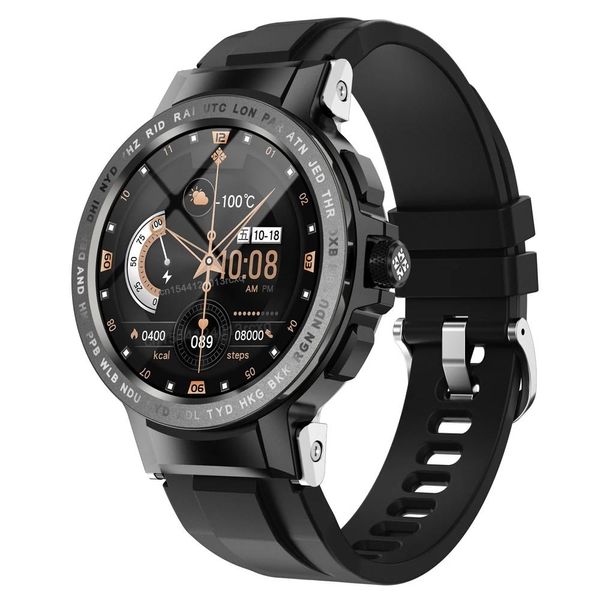 Xiaomi orologi Outdoor Sport Smart Men IP68 Affermazione impermeabile della pressione sanguigna GPS Traccia per la salute dell'orologio per Android iOS