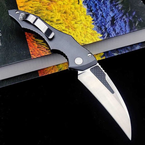Нож 60HRC CS GO Керамбитовый нож Открытый нож для самообороны Авиационная алюминиевая ручка Нож с когтями для выживания Тактические инструменты EDC D2 Blade