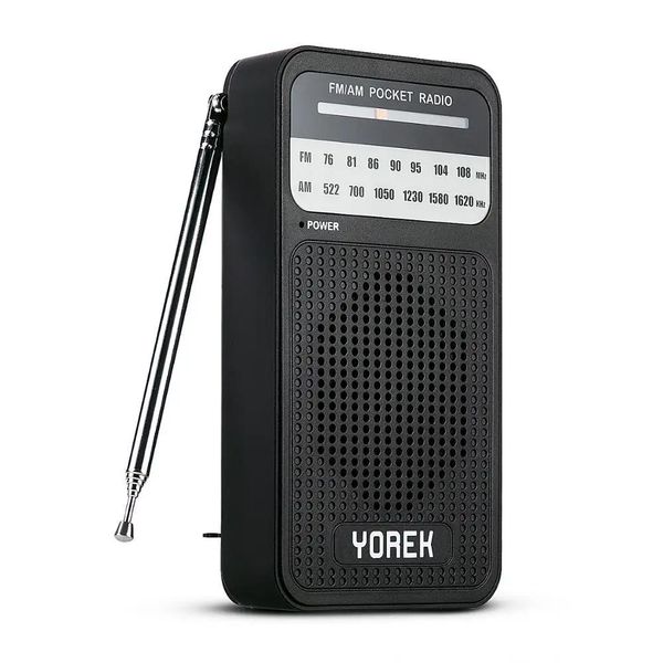 Radio Yorek Pocket Radios, AM FM Radyo Hoparlör, Harika Resepsiyon, Kulaklık Jack, Yaşlılar için En İyi Hediyeler, Pil Çalışan