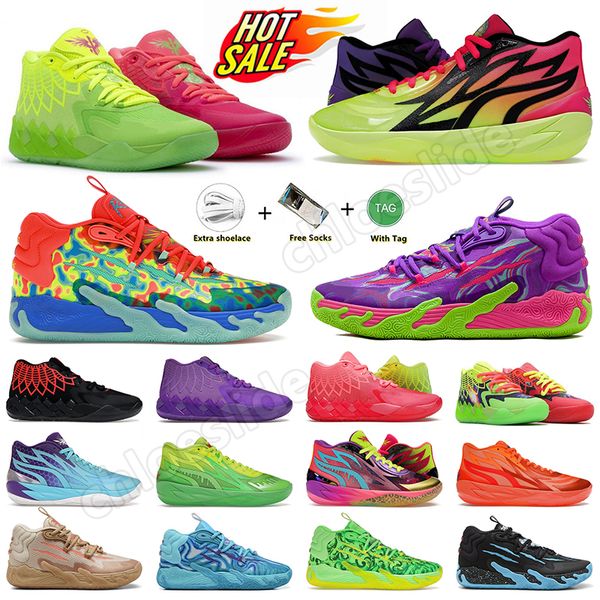Puma LaMelo Ball MB.03Lamelo Ball ayakkabıları Basketbol Ayakkabıları Erkek Kadın MB.03 Yeni Tasarımcı Spor Oluk Melo Sonsuza Kadar Nadir  【code ：L】