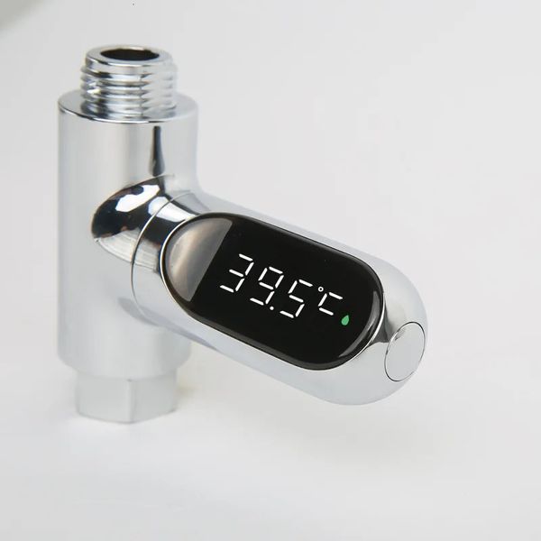 Led-anzeige Wasser Dusche Thermometer Hause Badezimmer Strom Temperatur Monitor Badewanne 240108