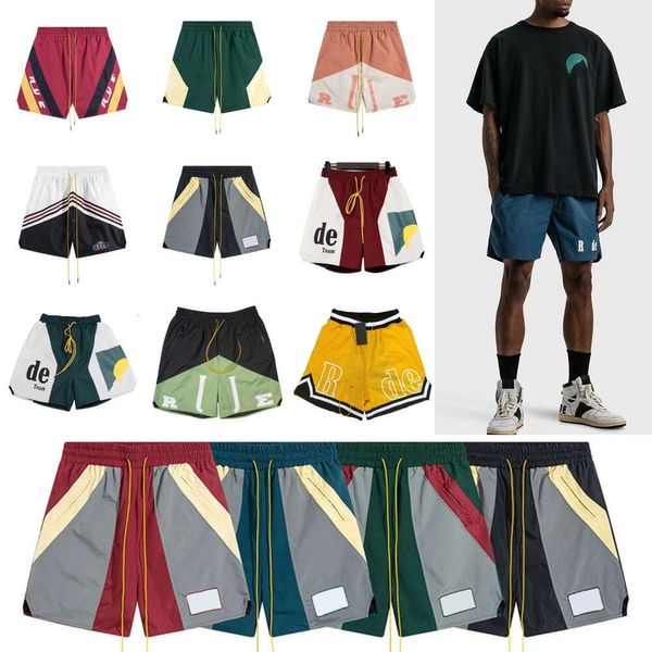 LYT9 Designer Shorts Pantaloni corti estivi da uomo Limited Rhudes Shorts Allenamento sportivo Swim Beach Lunghezza al ginocchio Hip Hop High Street Pantaloni da allenamento da donna Rh R2iw #