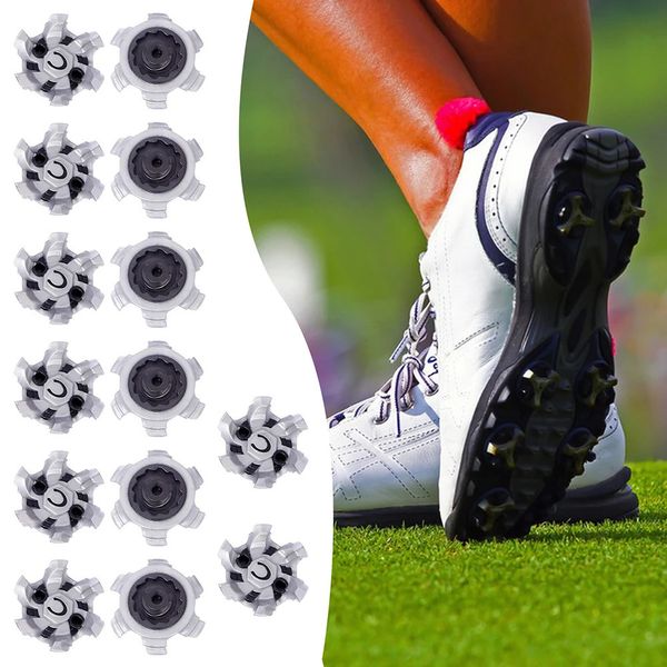 Puntali per scarpe da golf in colore puro Tacchetti per scarpe ultra sottili e durevoli per giocare a golf 240108