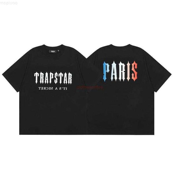 Дизайнерская модная одежда, рубашки Tsihrts, маленькая модная брендовая футболка Trapstar с короткими рукавами, летняя хлопковая повседневная футболка Rock Hi