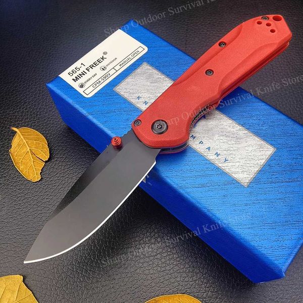 Couteau 8 couleurs BM 565 EDC survie pliage lame de poche couteau couteau tactique de camping-ci coune