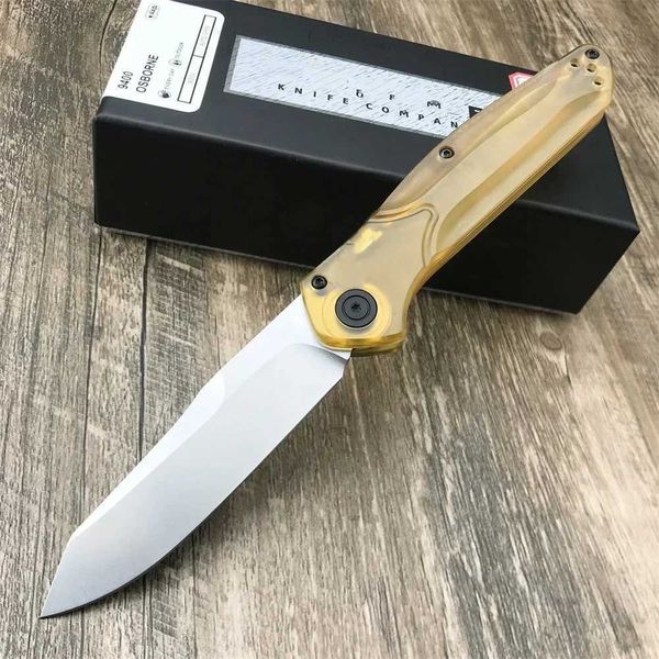 Coltello D2 Lama BM Osborne 9400 A/U/T/O Coltello Tattico Coltelli multiuso PEI / Manico in lega di alluminio Autodifesa Coltelli da campeggio EDC