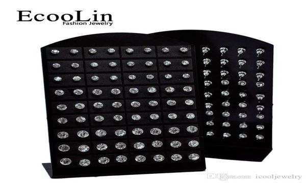 36 peças 1 cartão fashion strass zircônia brinco de aço inoxidável para mulheres placas de exibição lotes inteiros de joias lr2856304561