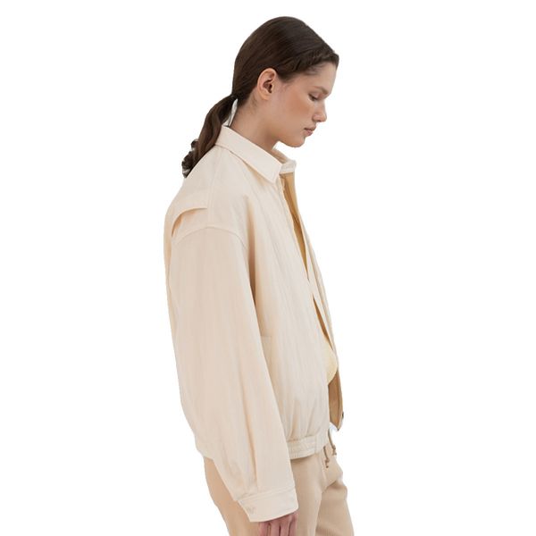 Designer Womens Coats Luxury Jacket Moda Casual Outerwear Primavera / Outono Design Clip Cotton Tops