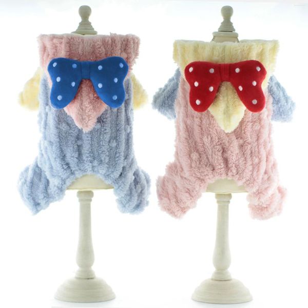 Abbigliamento per cani Lecca-lecca Tuta stile coreano per cani Cappotto invernale morbido e caldo per cuccioli XS S M L XL