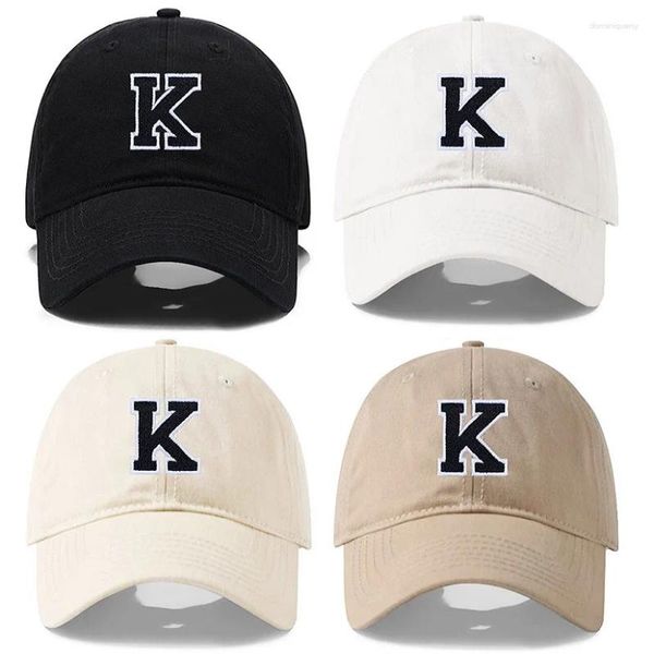 Бейсбольные кепки с вышивкой букв A-Z, черно-белая бейсболка, высококачественная хлопковая кепка, модные мужские и женские спортивные козырьки, регулируемые Snapback