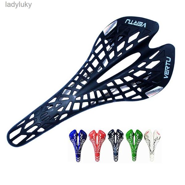 Bicicleta Saddles Super Light Plástico Bicicleta Saddle Mountain MTB Bicicleta Saddle Assento PVC Almofada Sillin Bicicleta 5 Cor Ciclismo Parte Factory AgentL240108