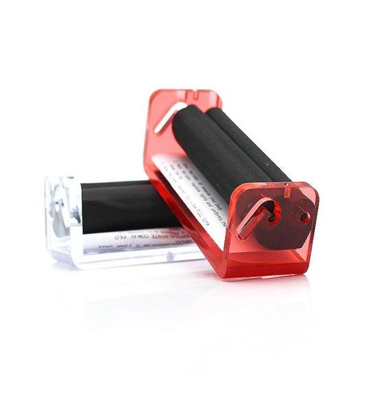 Cachimbos de fumo SWSMOK 70mm Dispositivo de rolamento de cigarro portátil Máquina Cone Rolo Manual Maker Tool Accessories6705198