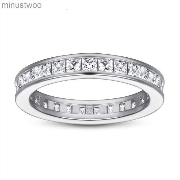 Ювелирные изделия Кольца Tonglin, стерлинговое серебро 925 пробы, кольцо с небесной звездой, квадратное кольцо с бриллиантами, хвост на палец, женское VTFB 59A5