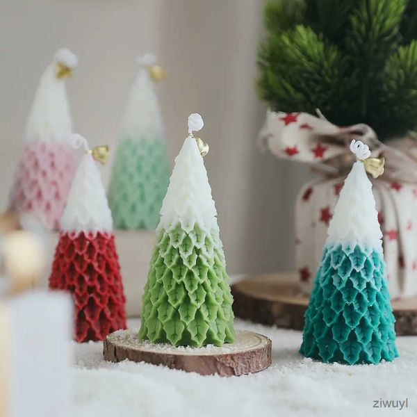 Candele Decorazione di Capodanno Candele profumate per albero di Natale Decorazioni natalizie fatte a mano per la casa Centrotavola decorativo per la casa