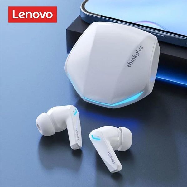 EARFONI 100% Lenovo originale GM2 PRO 5.3 EARPHPHOTHE CUDE WIRELELS BUETOOTH CUSTRO LA LATENZA A LA LATENZA A LA LATENZA A LA LATENZA HD