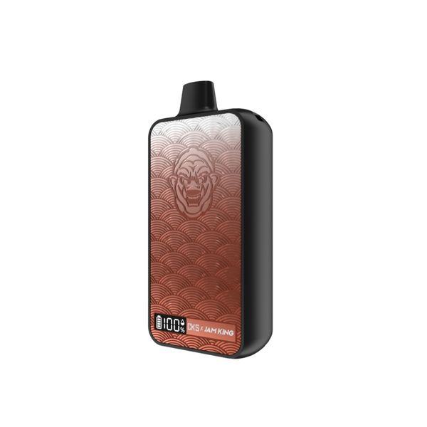 Großhandel elektronische Zigarette Puff Vape Jam King CKS Energon Puff 15000 24 ml Mesh Coil E-Liquid Power Screen Display 650 mAh wiederaufladbare Saftgeschmack Vape Box