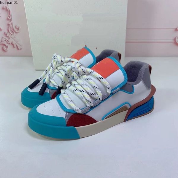 Tasarımcı Ayakkabı Spor Ayakkabı Moda Günlük Ayakkabı Klasikleri Kadınlar Espadrilles Düz Tuval ve Gerçek Kuzu Halkları Somunlar İki Ton Kap Toe NJI00001