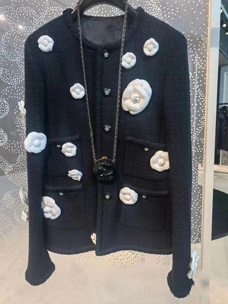 Kadın Ceketleri OP0310 Moda Kadın Coats 2024 Pist Lüks Avrupa Tasarım Parti Tarzı Giyim