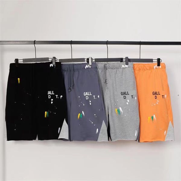 Gallll, новые летние свободные шорты с граффити в стиле пэчворк, повседневные брюки для пары, трендS-XL