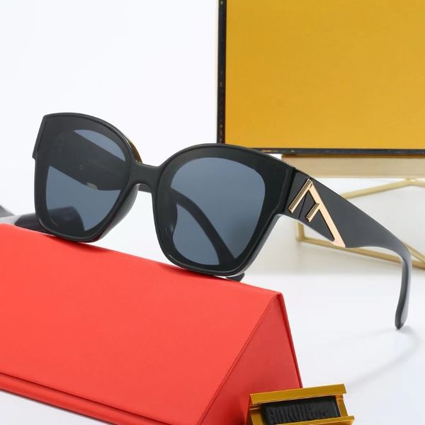 Designer-Sonnenbrillen Mode Männer Frauen Luxus Buchstabe F Brille Strand Sonnenschutz Spiegel Fahrbrille 11 Auswahlmöglichkeiten mit Box