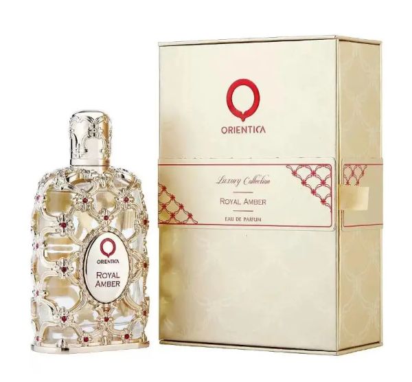 New Orientica Royal Amber Oud Saffron Velvet Gold 80 ml Herren Damen Eau de Parfum Langlebiges Unisex Neutral Parfüm Köln Spray