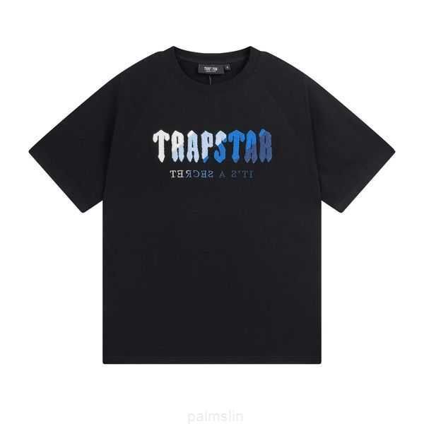 Herren-T-Shirts aus Baumwolle, Trapstars-Kleidung, kurzes Set, Sommer-Männer, Trapstar-London-T-Shirt, Herren-Shooters-Damen, bestickte Unterseite, Trainingsanzug, Kleidung, Designer-Axe