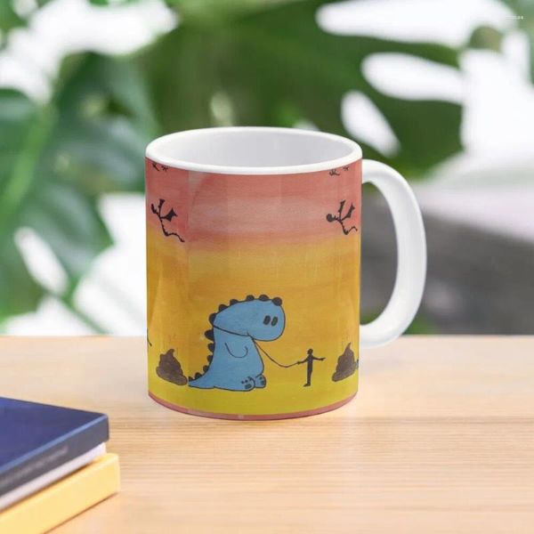 Кружки Bad Dino Coffee Mug Coffe Симпатичные персонализированные подарки