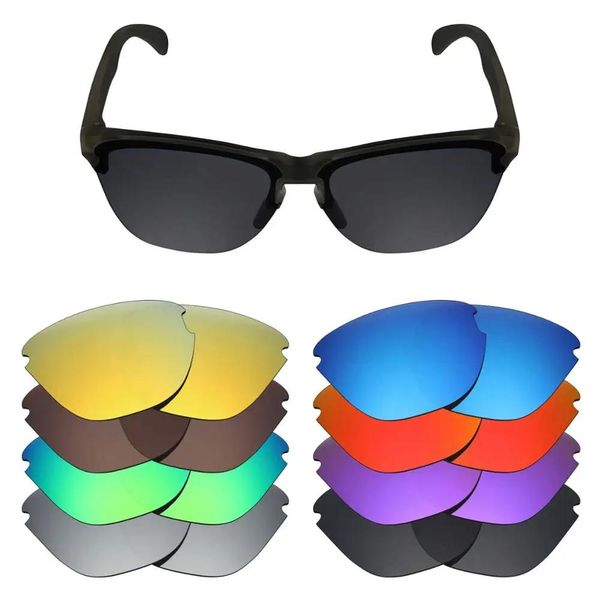 Óculos de sol Snark 20+ opções de cores Lentes de reposição polarizadas para óculos de sol Frogskins Lite (somente lente)