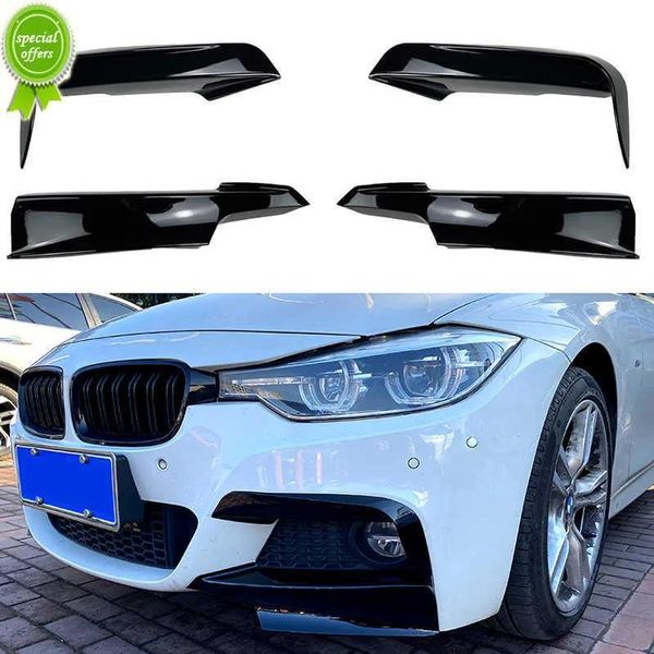 Peças novo brilho do carro desempenho amortecedor dianteiro lábio para bmw f30 f31 f35 320i 328i 330i 335i 340i 316d 318d m esporte 20122019 acessórios