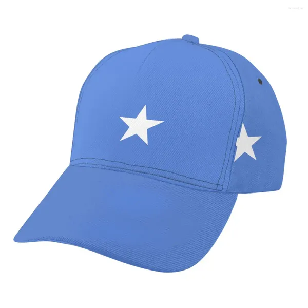 Ball Caps Somalia bayrağı açık hava spor beyzbol şapkası erkek kadın vizor kapağı hip hop