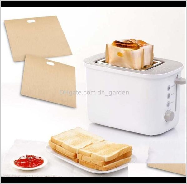 Altro Bakeware Panini al formaggio alla griglia Sacchetti riutilizzabili per tostapane antiaderenti Cuocere il pane al forno Toast Riscaldamento a microonde Bh3058 Tqq N5Zf4 Og7397775