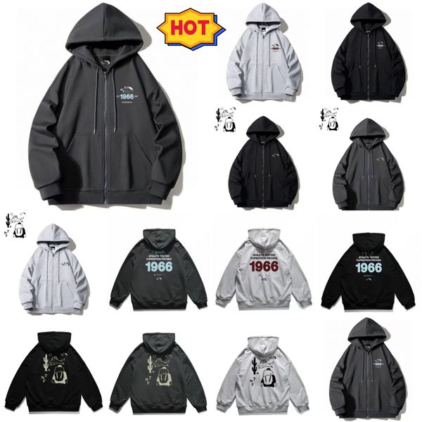 Tasarımcı Lüks Erkek ve Kadınlar Kış Kuzey Hoodie Down Ceket Yüzü Sherpa Yapay Yün Hoodie Üstü Kadın Süet Kürk Mağazası Kuzey Erkekler Yüzü 1966