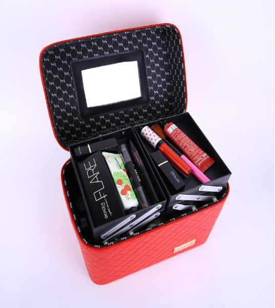Mulheres portátil cosméticos bolinhas organizador beleza maquiagem caso multifuncional bolsa zip sacos saco do plutônio 6315450