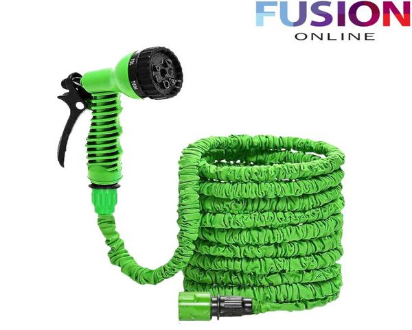 TUBO FLESSIBILE ESPANDIBILE DA GIARDINO 50FT 100FT 200FT 3x PISTOLA A SPRUZZO ESPANDIBILE5412803