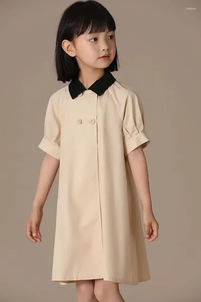 Mädchen Kleider Kinder Mädchen Kleid Koreanische Mode Kleidung Für Frühling Sommer Casual Prinzessin 5-12 Jahre Alt