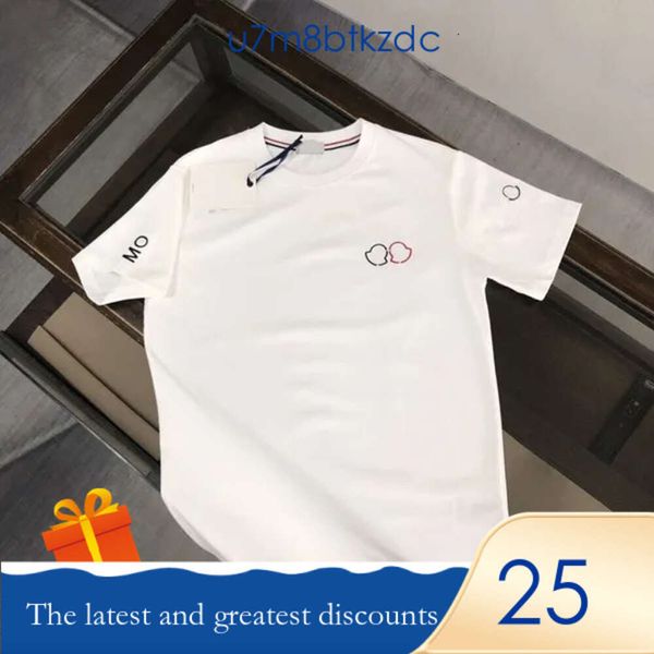 Polo da uomo di design Monclair Camicie classiche da uomo T-shirt da uomo casual di lusso Snake Bee Lettera Stampa Ricamo Moda High Street 960