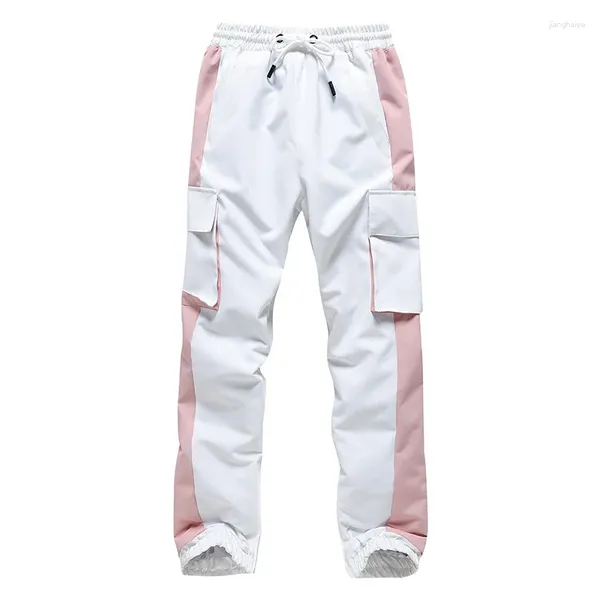 Pantaloni da sci 2024 Sci invernale da donna Sport all'aria aperta Caldo snowboard antivento Neve impermeabile a vita alta