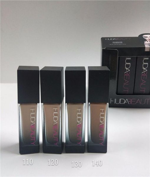 Hud maquiagem base líquida 35ml 4 cores corretivo primer iluminador fond de teint base maquillaje8286531