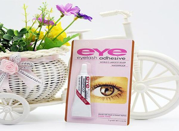 Cosmétiques pour les yeux Colle pour cils Noir Blanc Adhésif de maquillage Imperméable Faux Cils Adhésifs Colle avec emballage Pratique Eyela9316721