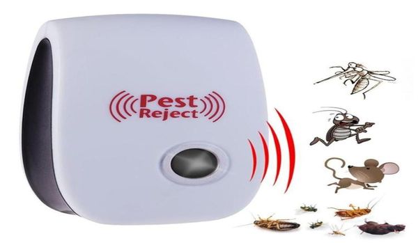 Ultraschall-Schädlingsbekämpfungs-Repeller-Steuerung, elektronisches Repellent für Mäuse, Ratten, Anti-Nagetier-Insekten, Kakerlaken, Mücken, Insektenvernichter6275822