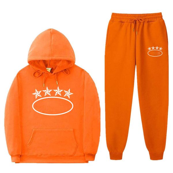 Cortize Felpa con cappuccio Tuta da uomo Felpe con cappuccio Felpe Cargo Hip Hop Cotone Devil Islands Completo con cappuccio Giacca Pantaloni per uomo Donna Vetements Abbigliamento 950