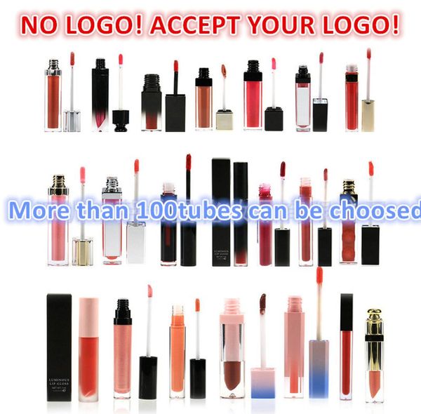 No Brand Matte Shiny Lip Gloss DIY Maßgeschneiderte Lipgloss-Farbkollektion Wasserdichter, langlebiger flüssiger Lippenstift, akzeptieren Sie Ihr Logo9205072