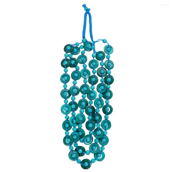 Ожерелья с подвесками, женское ожерелье, женское колье в стиле бохо, многослойное плетение из скорлупы кокоса, бамбука, мисс деревянное для