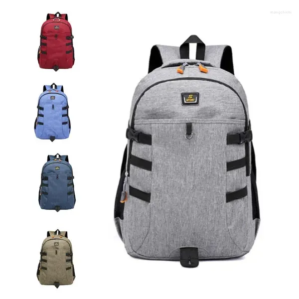 Рюкзак для студентов, школьный рюкзак из ткани Оксфорд, для путешествий, пешего туризма, водонепроницаемая уличная сумка для ноутбука, альпинизма