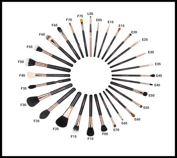 EPACK Cosmetic Single Make Up Pennello per fondotinta in polvere Cosmetico liquido con base piatta angolata per fard1498612