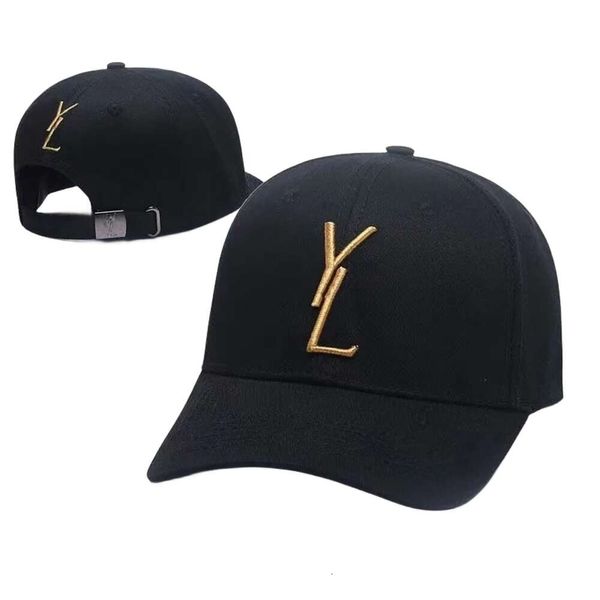 YS Letter Cap Diseñador Sombrero de calidad superior Sombreros de ala tacaña Gorra de béisbol Letra Y Cape Beanie Hat Gorra de lujo Sombrero para el sol neutral para hombres y mujeres